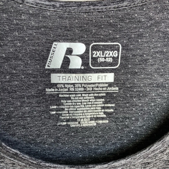 Russell Men's Training Fit workout tank with dri-fit 360, Sz XL - Picture 9 of 15